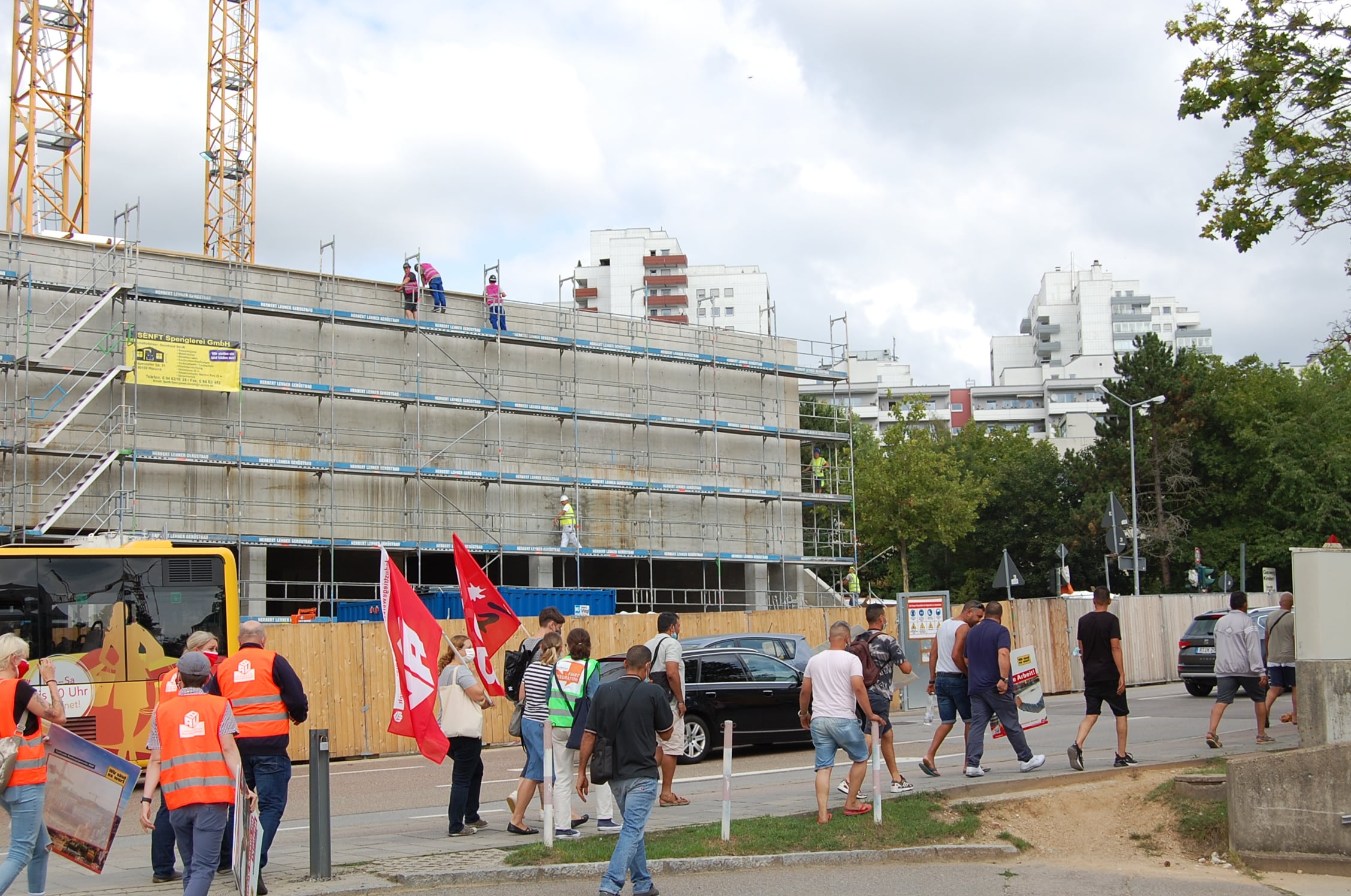 Weiterer Protest Wegen Ausstehender Lohne In Konigswiesen Regensburg Digital